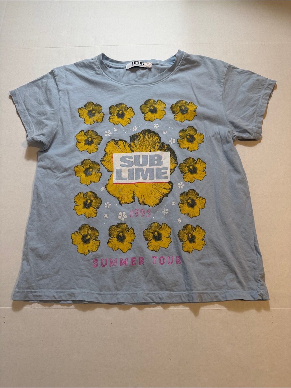 Letluv for Anthropologie Sublime Graphic Tee